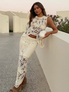 crochet co-ord for summer