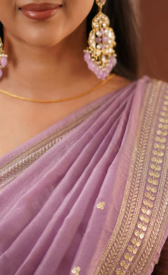 fancy silk half saree