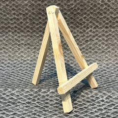 White Epoxy Ganesha Mantra Frame with Stand