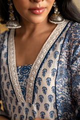 Lightweight cotton kurta set