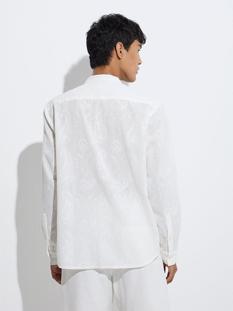 Long sleeve printed shirt for men