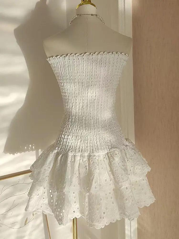White summer dress