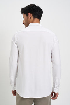 Textured fabric men’s shirt