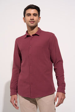 Athletic fit full sleeve shirt