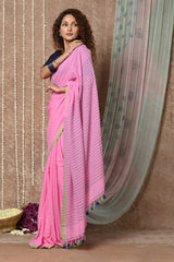 mul cotton saree with sequins