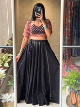 Women’s Jalsa Black Chaniya Choli Set