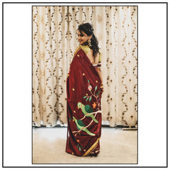 Khun saree with border