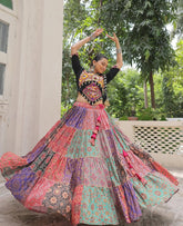 Multi-Color Navratri Lehenga Choli Set