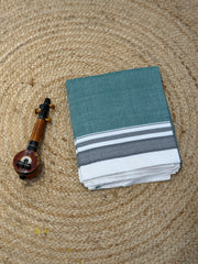 plain Ilkal handloom saree