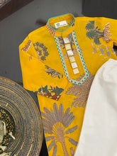 Sunshine Yellow Kurta Pyjama set – By Reet Lifestyle