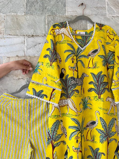 Zesty Yellow Safari Set – By Reet Lifestyle