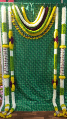 Yellow Purple Cloth Entrance Set