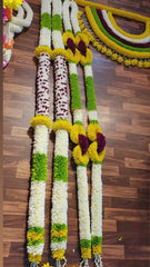 Yellow Purple Cloth Entrance Set