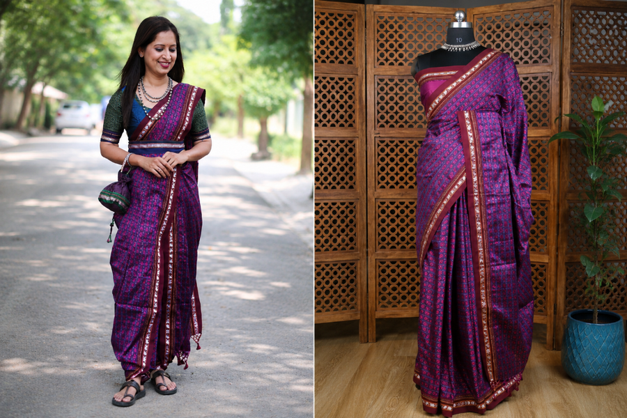 What Makes Khun Sarees Perfect for Ganesh Chaturthi Celebrations?