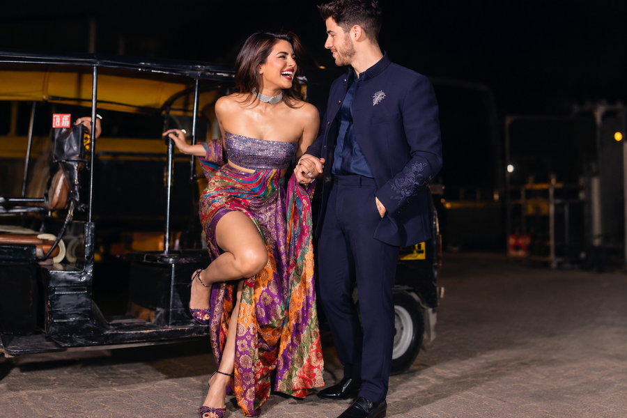 Priyanka Chopra’s Modern Saree Look