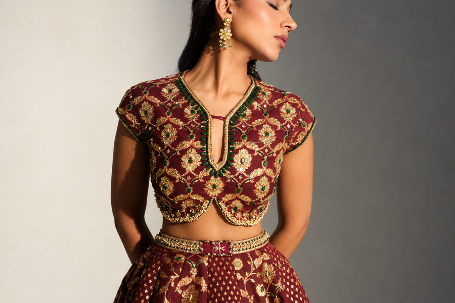  Saree blouse style