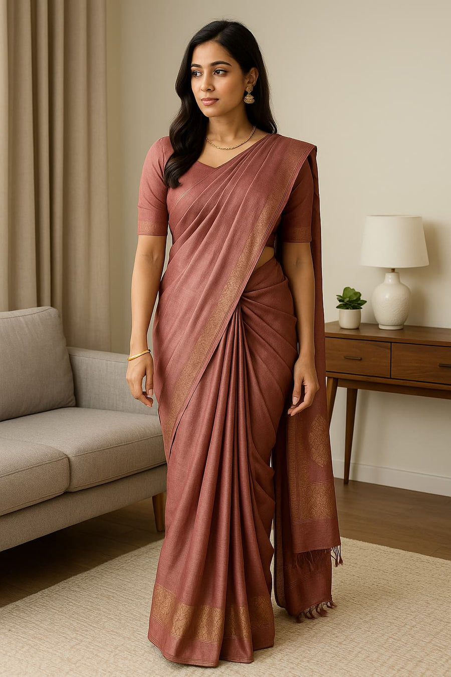 Try the 1-Minute Saree