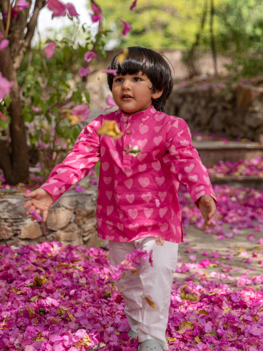 Handmade kids kurta