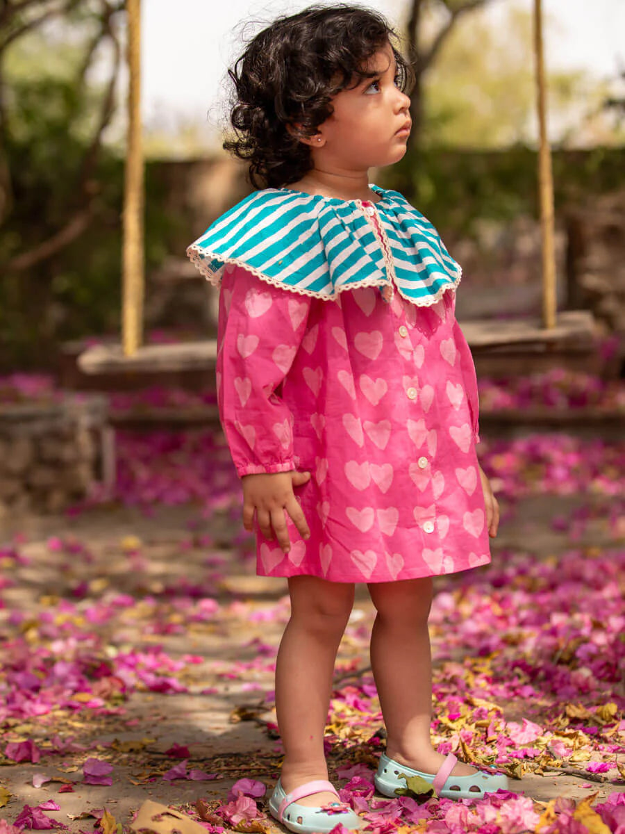 Organic cotton kids dress