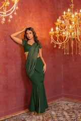Minaaz Pre Draped Saree