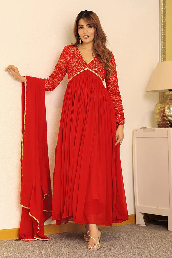 Viscose Georgette Dharvi Alia Cut Set