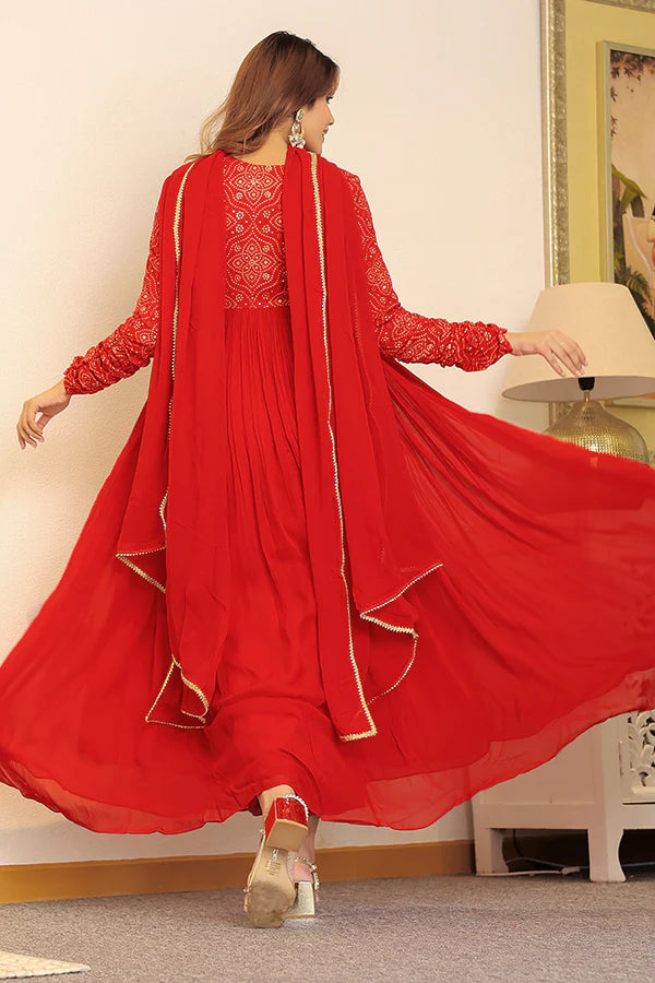 Viscose Georgette Dharvi Alia Cut Set