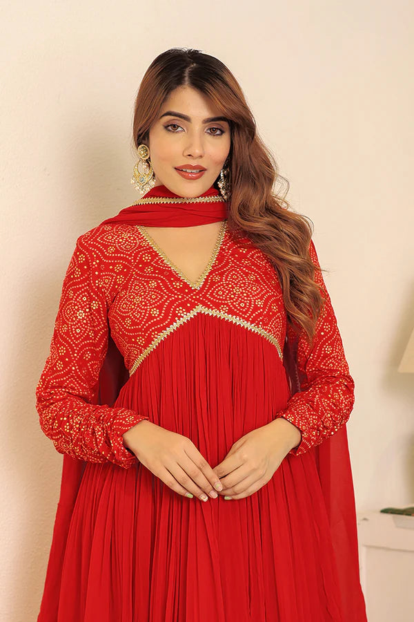 Viscose Georgette Dharvi Alia Cut Set