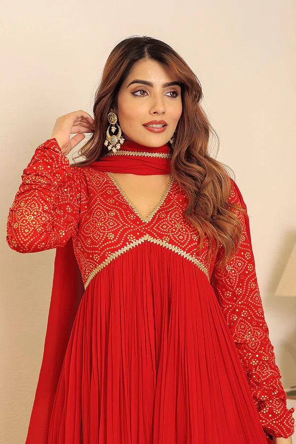 Viscose Georgette Dharvi Alia Cut Set