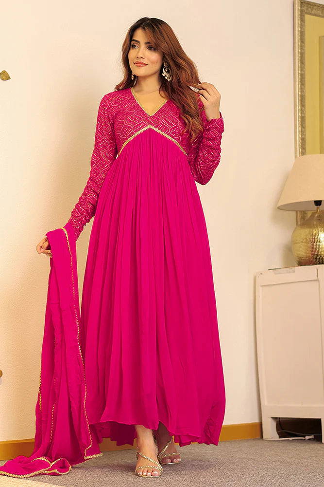 Viscose Georgette Charvi Alia Cut Set