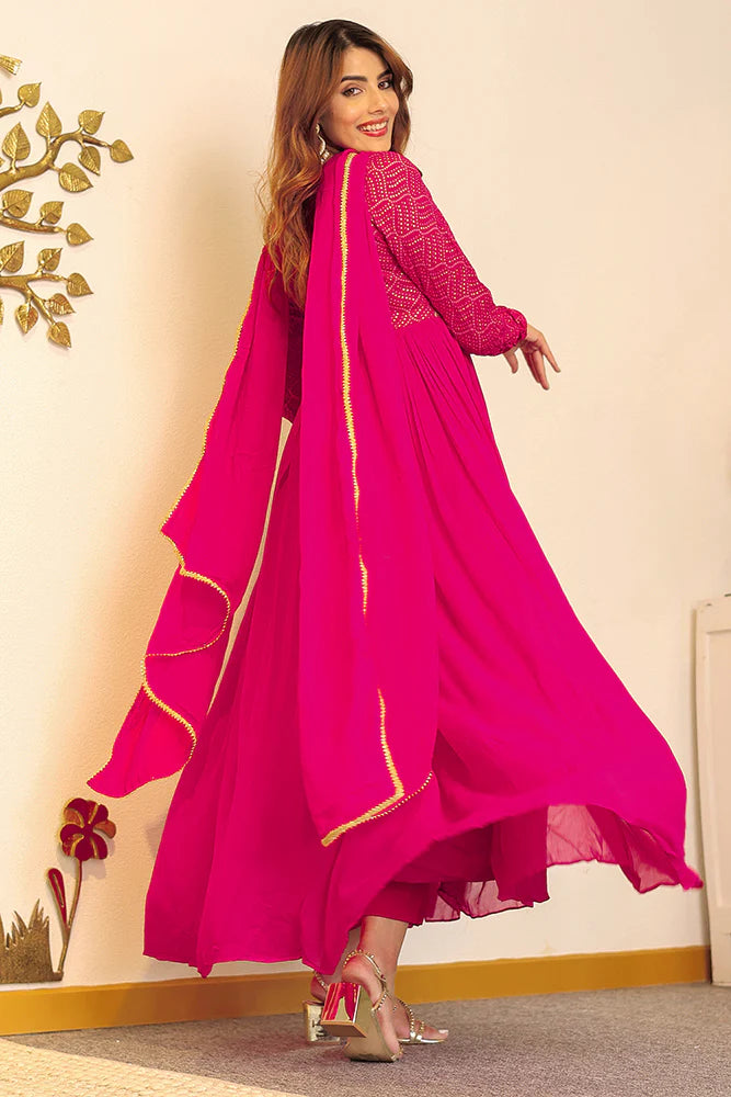 Viscose Georgette Charvi Alia Cut Set