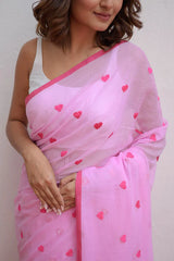 Romantic cotton saree