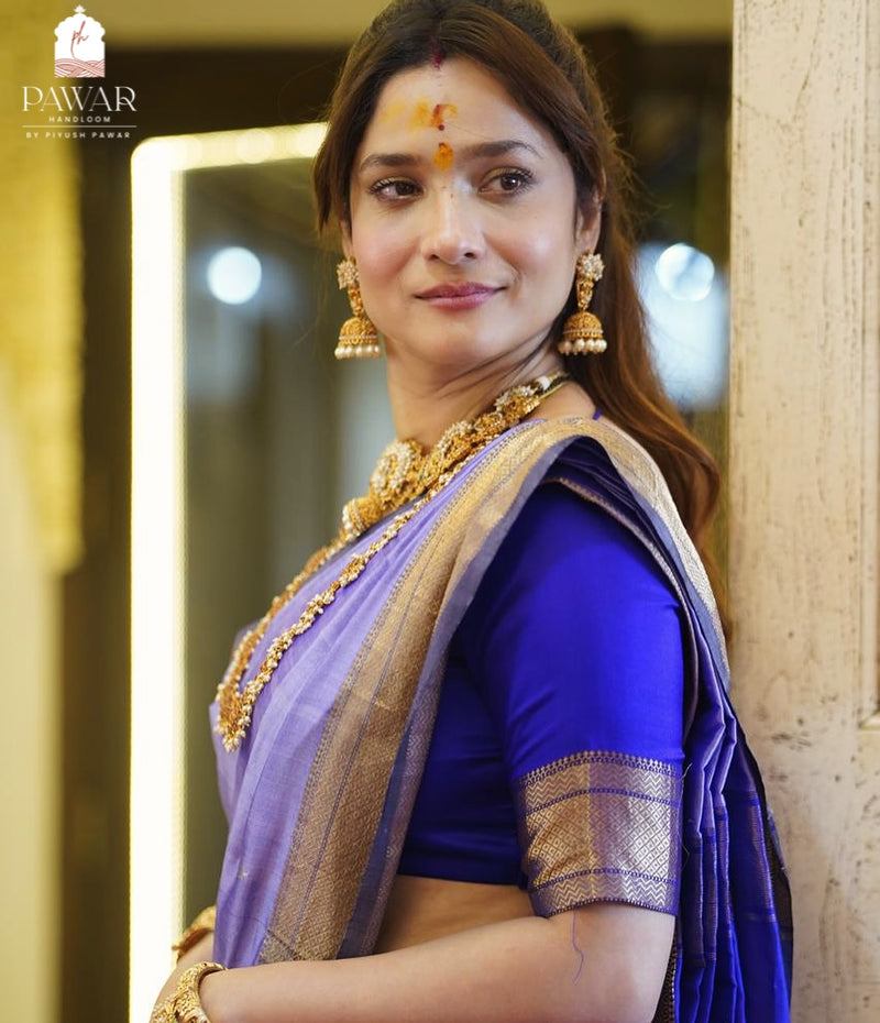 Maheshwari Pure Silk Saree
