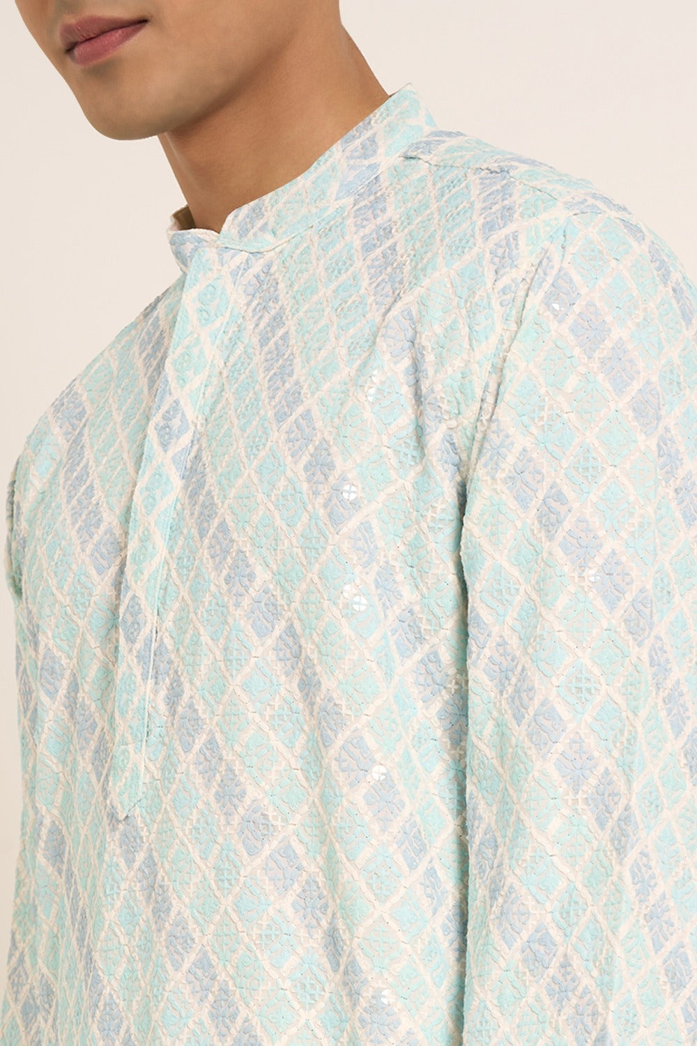 Pink ethnic kurta