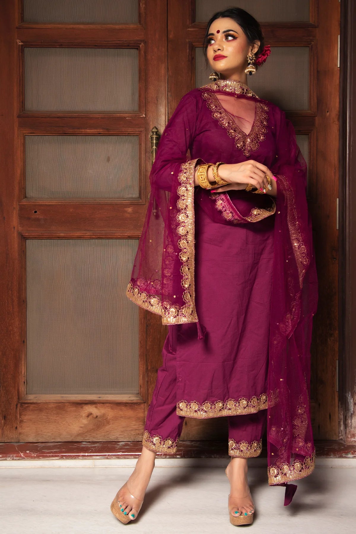 Cotton kurta set