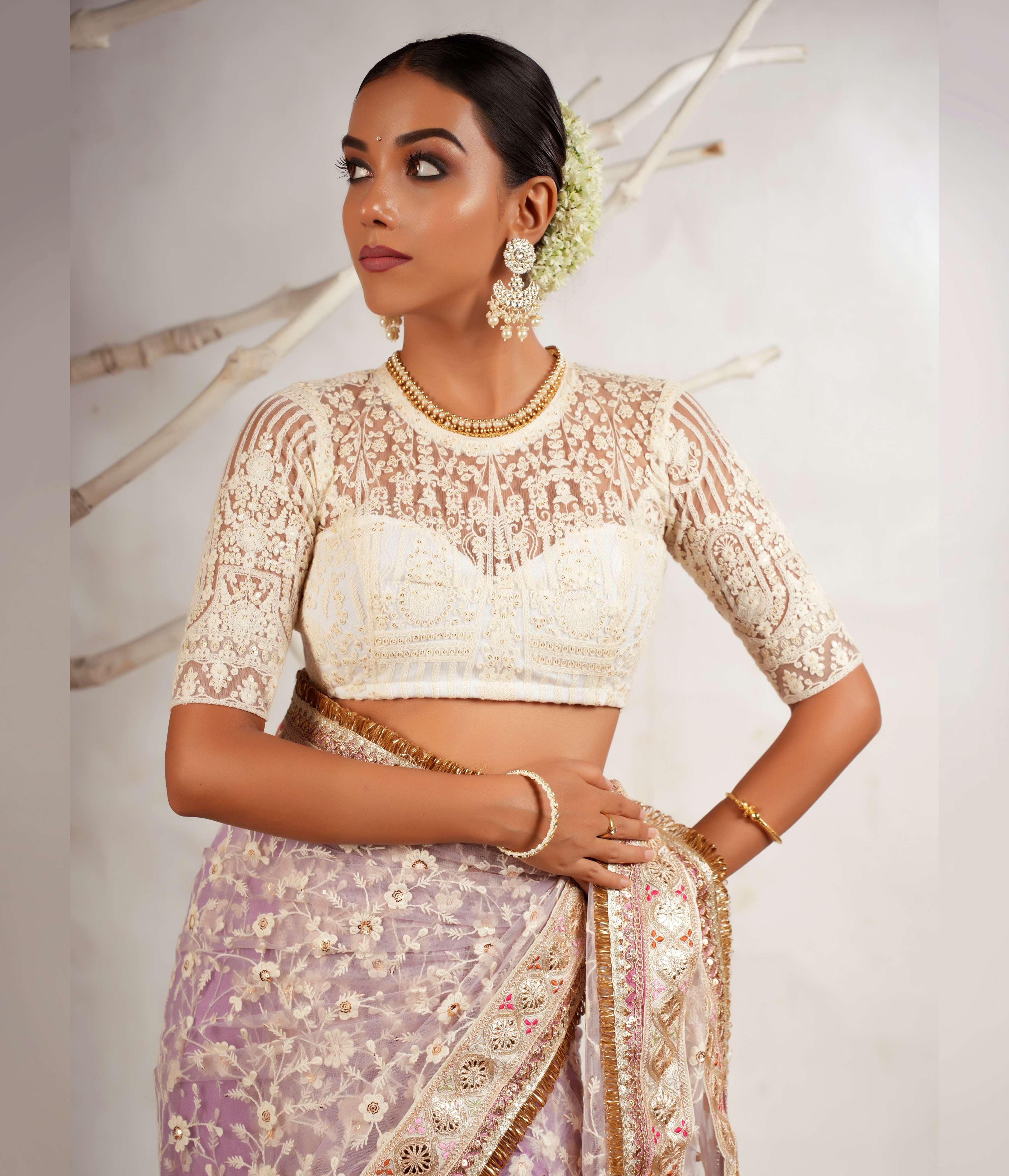 White net blouse