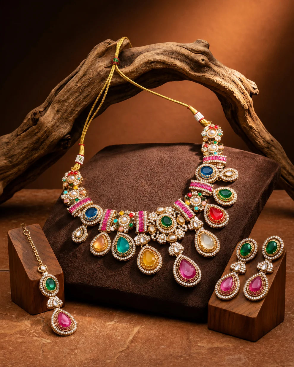 Ruhani Rajmahal Necklace Set