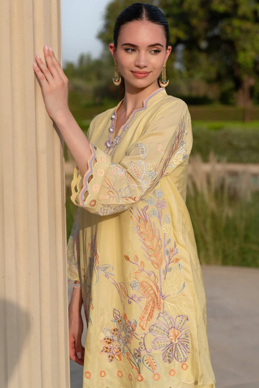 Mehrunissa Floral Cutwork Co-ord Set