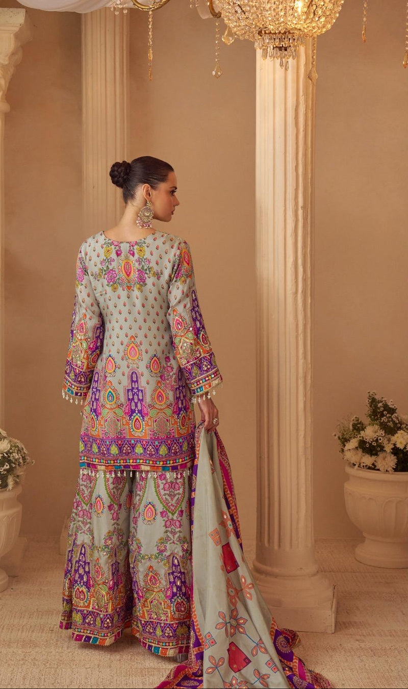 Royal Crepe Silk Handwork Suit Collection