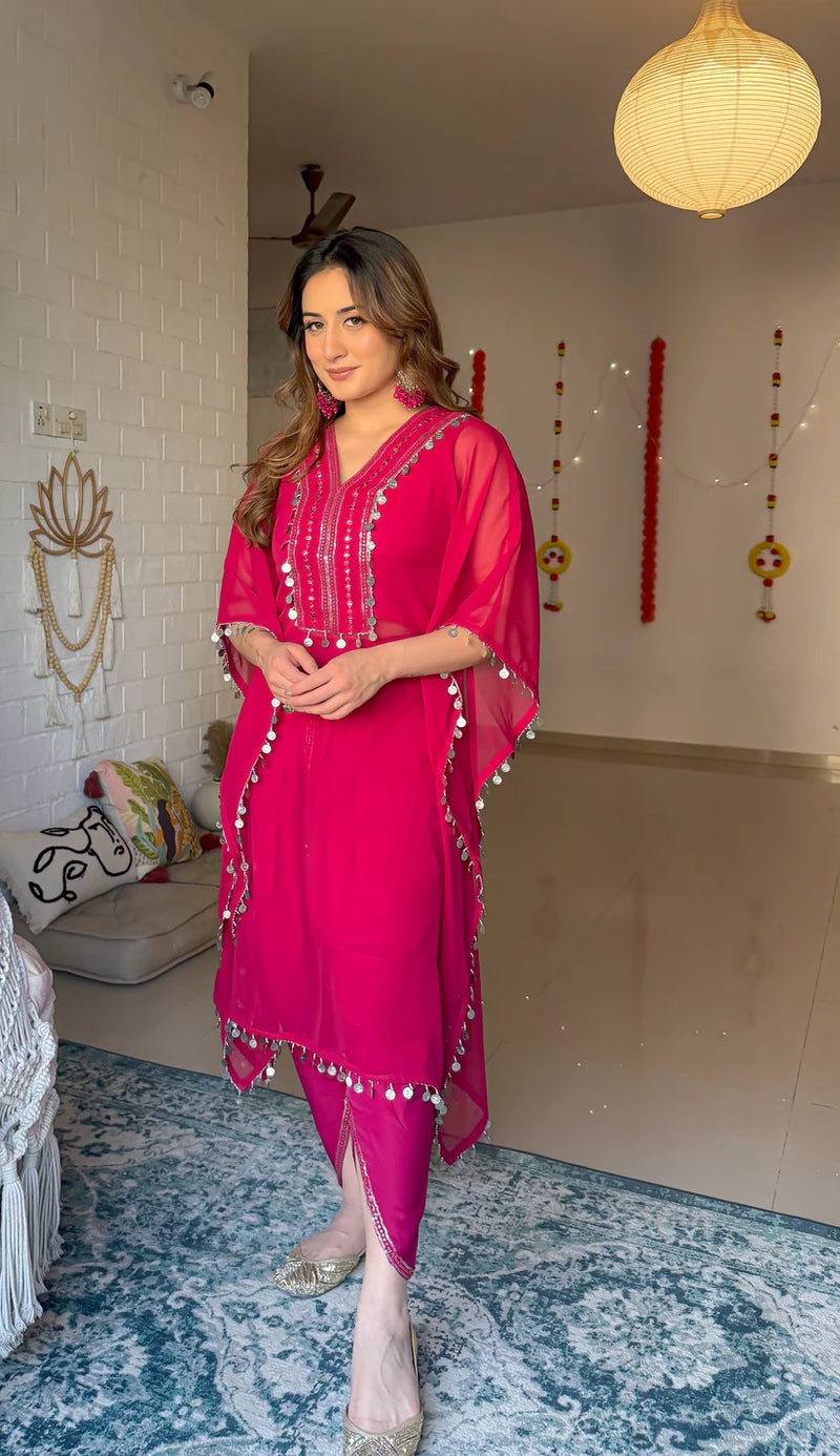 Sunshine Mirror Charm Kaftan Set
