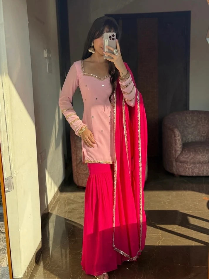 Mehrunisa Sharara Suit