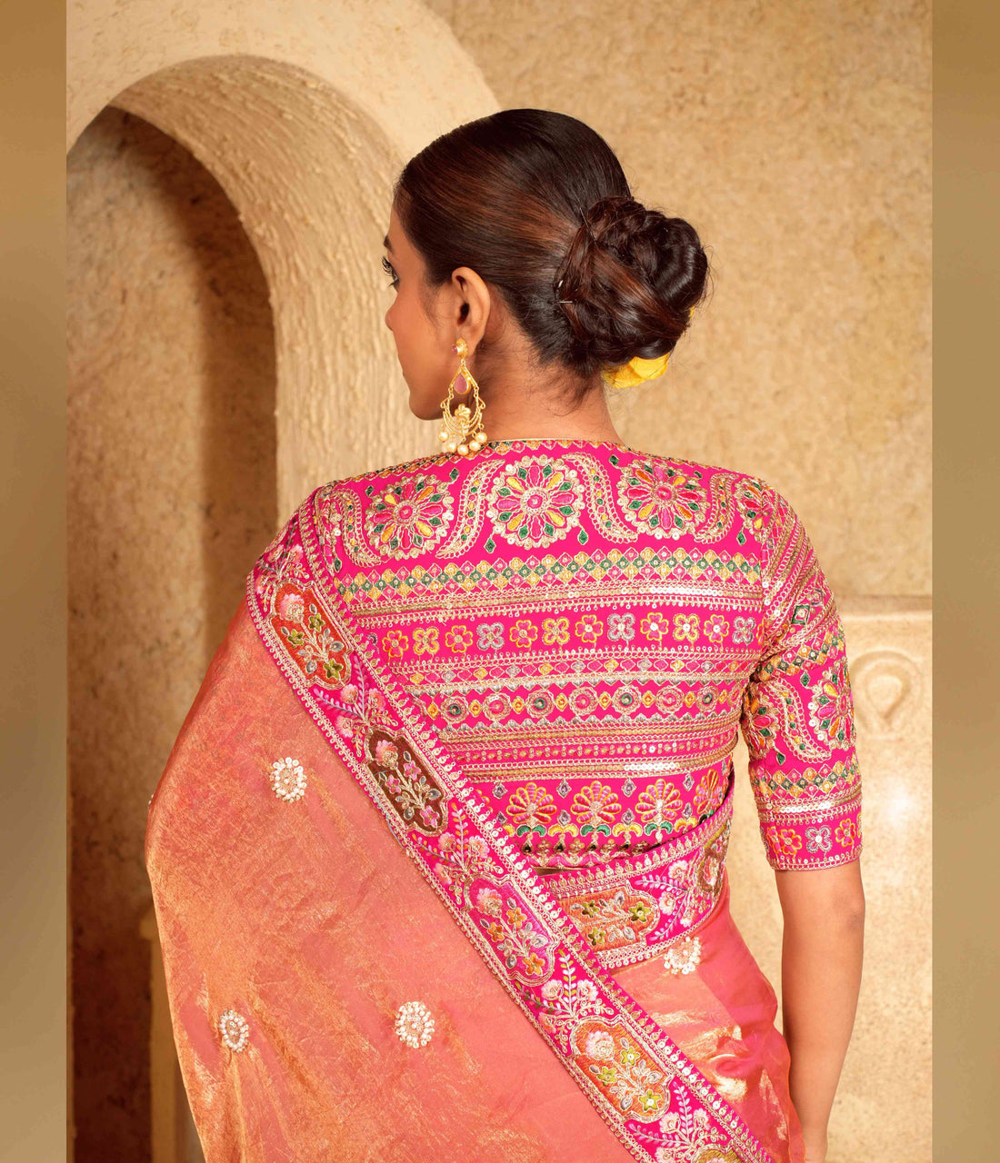 Blouse for sarees and lehengas
