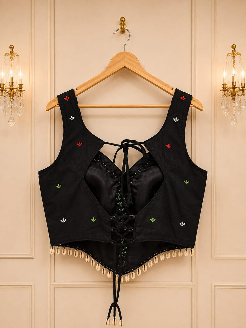 Navratri Rajwada Garba Corset Blouse