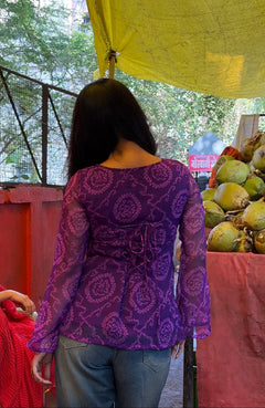Aafreen Ethnic Kurti Top