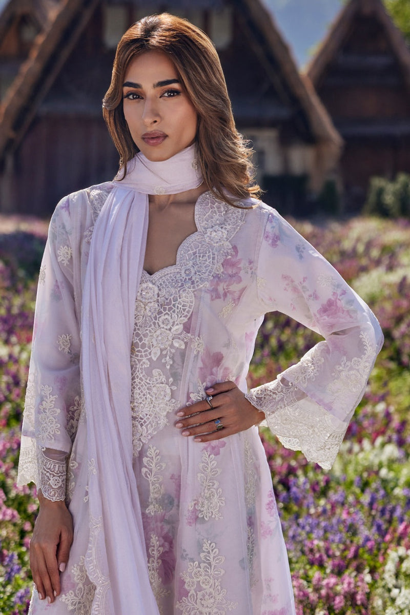 Ishrat Gul Embroidered-Anarkali Set