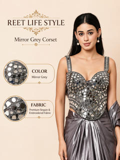Luxury Party Wear Bustier for Saree, Lehenga & Indo-Western Looks