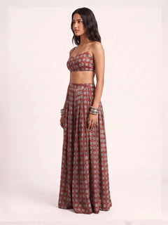 Rangmahal Printed Skirt Set