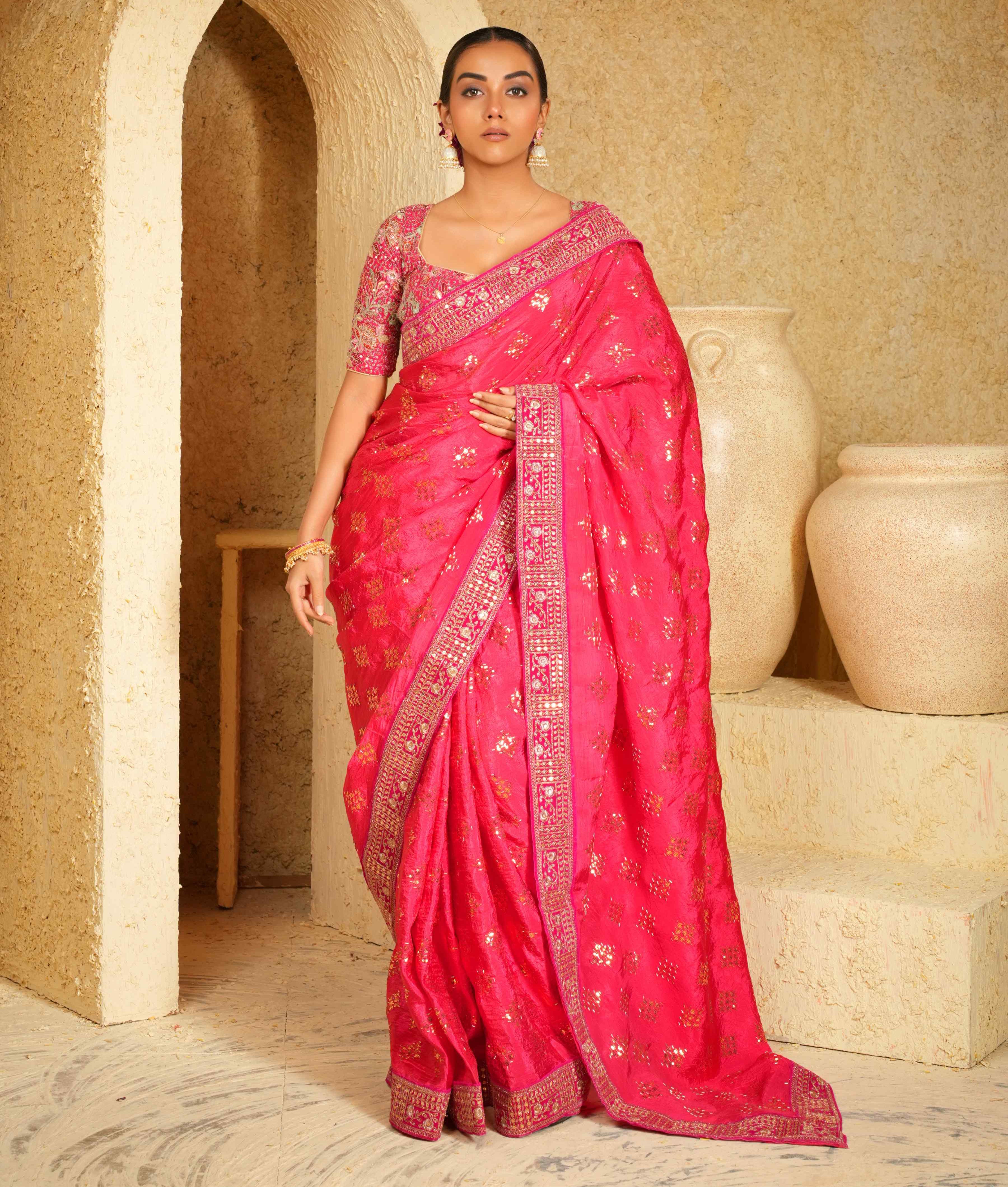 Festive wear saree set