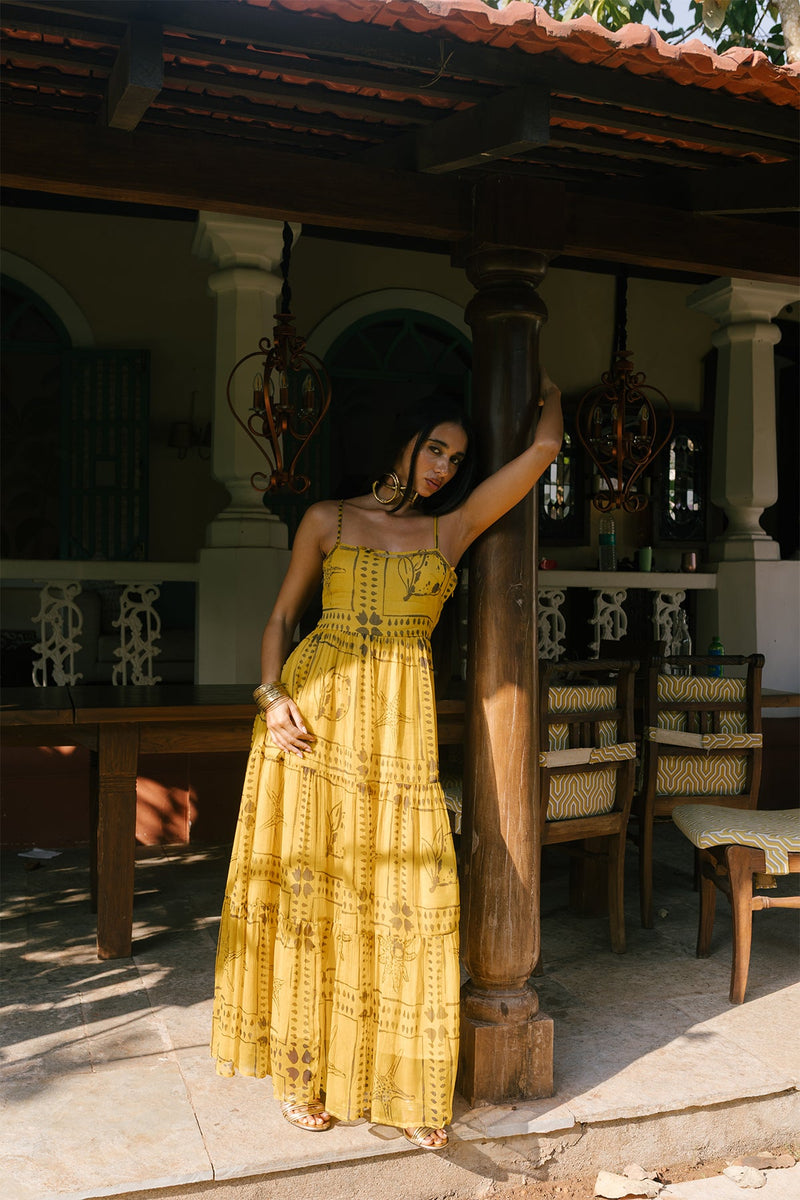 Women's Short Chiffon Lola Tier Dress