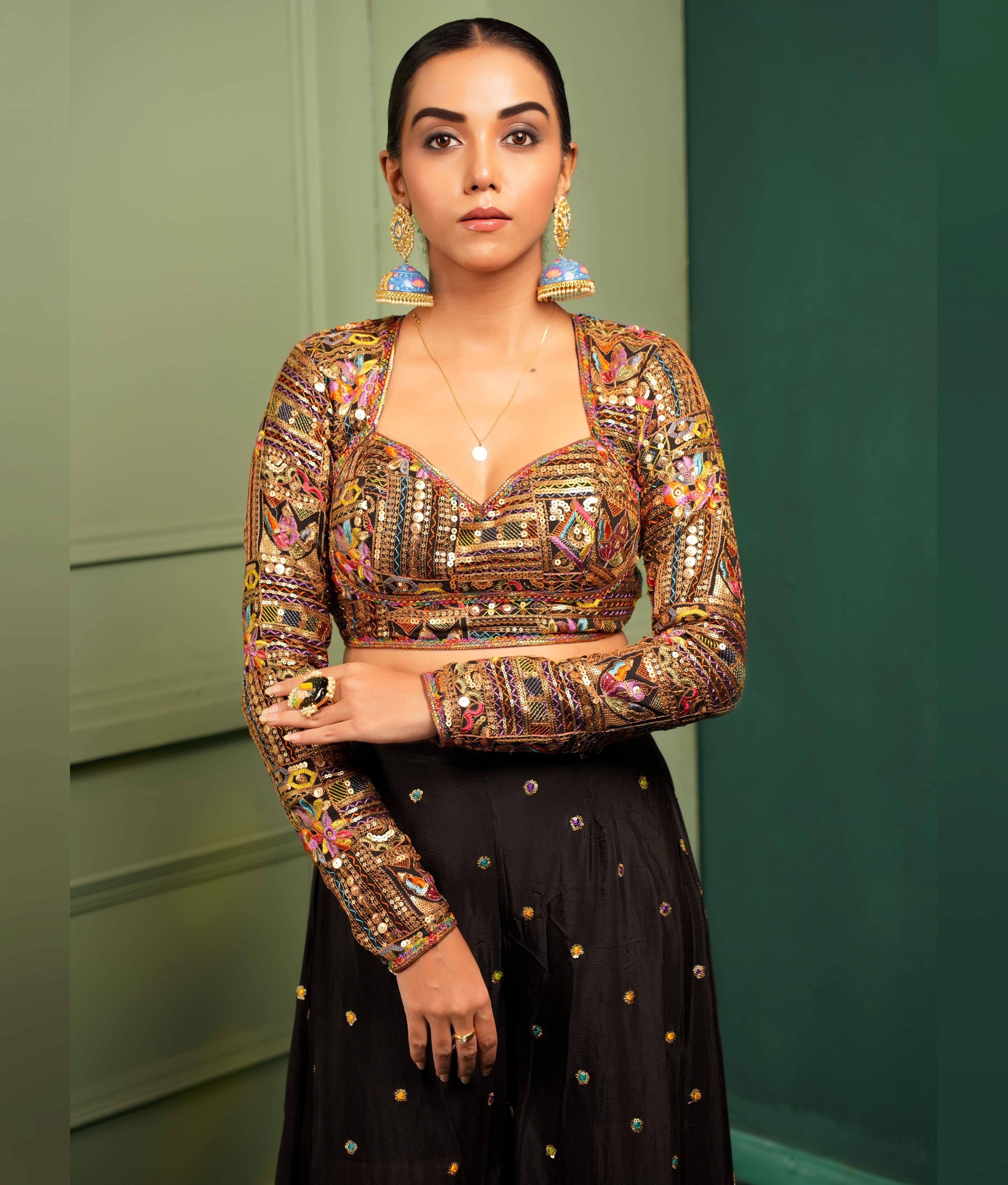 Intricate embellishments palazzo