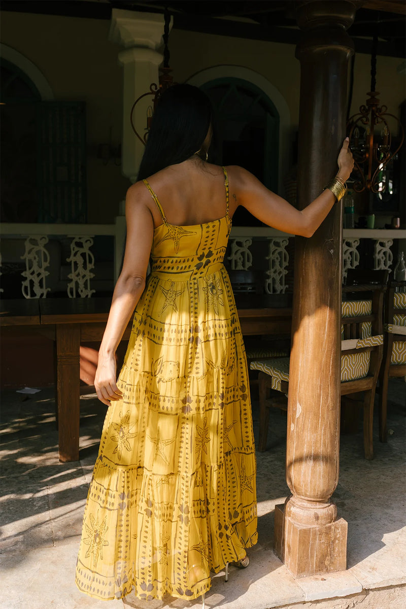 Women's Short Chiffon Lola Tier Dress